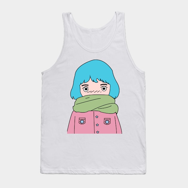 anime artwork anime girl Tank Top by smile_zaho